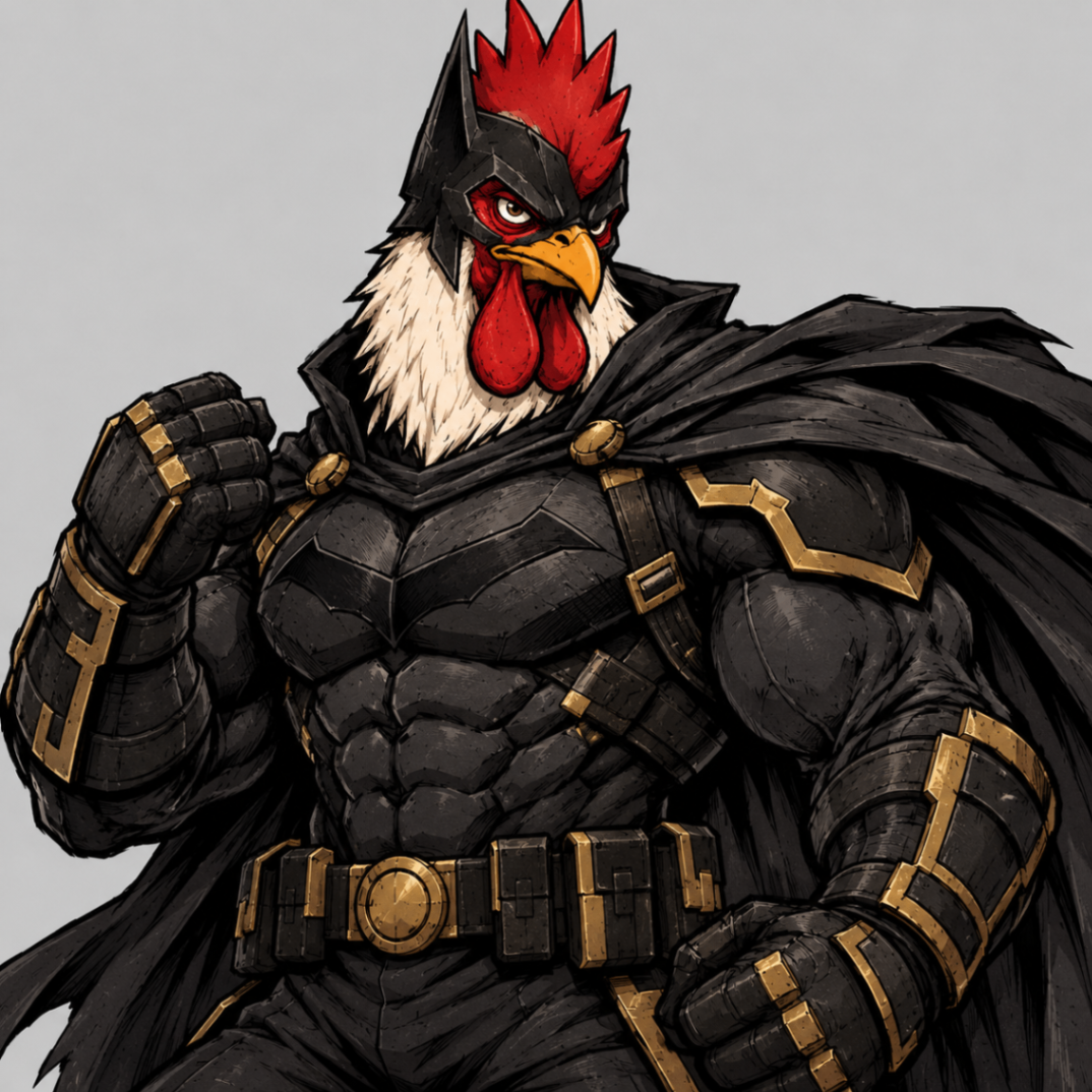TALVX13 rooster archetype artwork