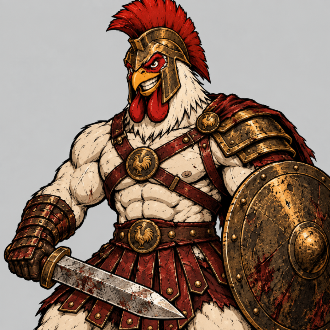 TALVX13 rooster archetype artwork