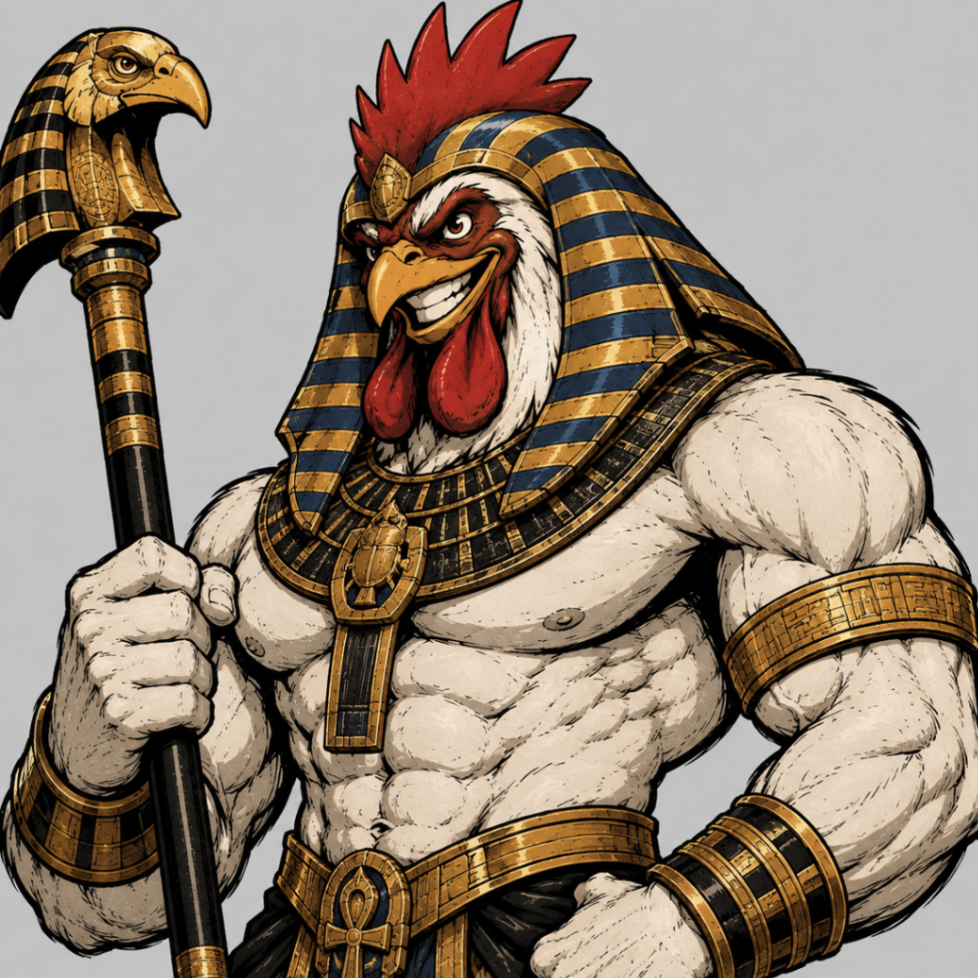 TALVX13 rooster archetype artwork