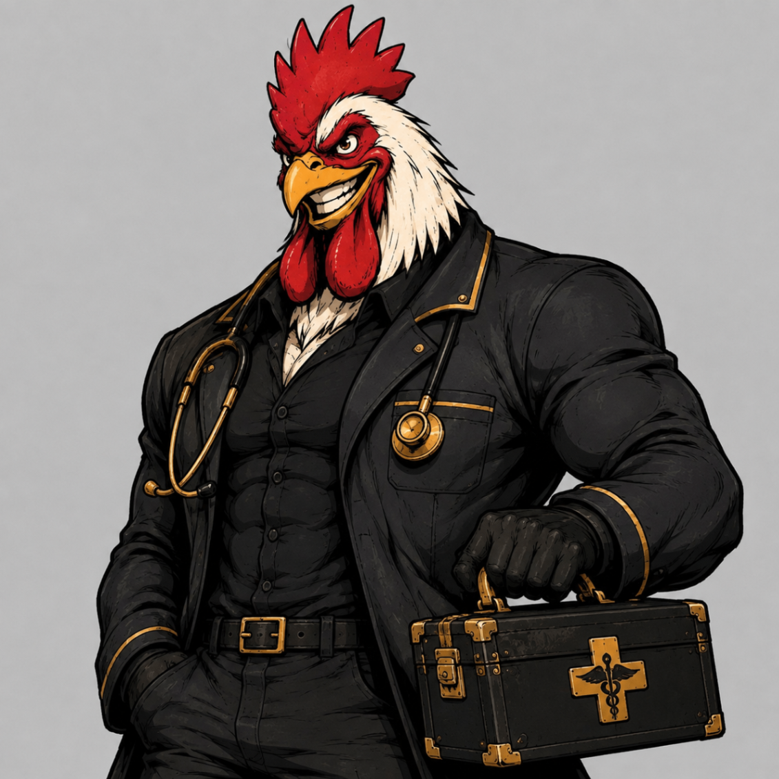 TALVX13 rooster archetype artwork