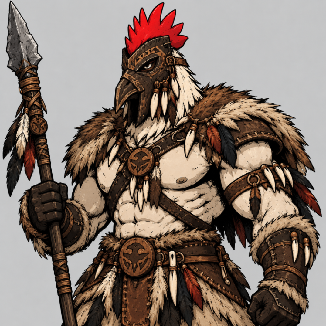 TALVX13 rooster archetype artwork