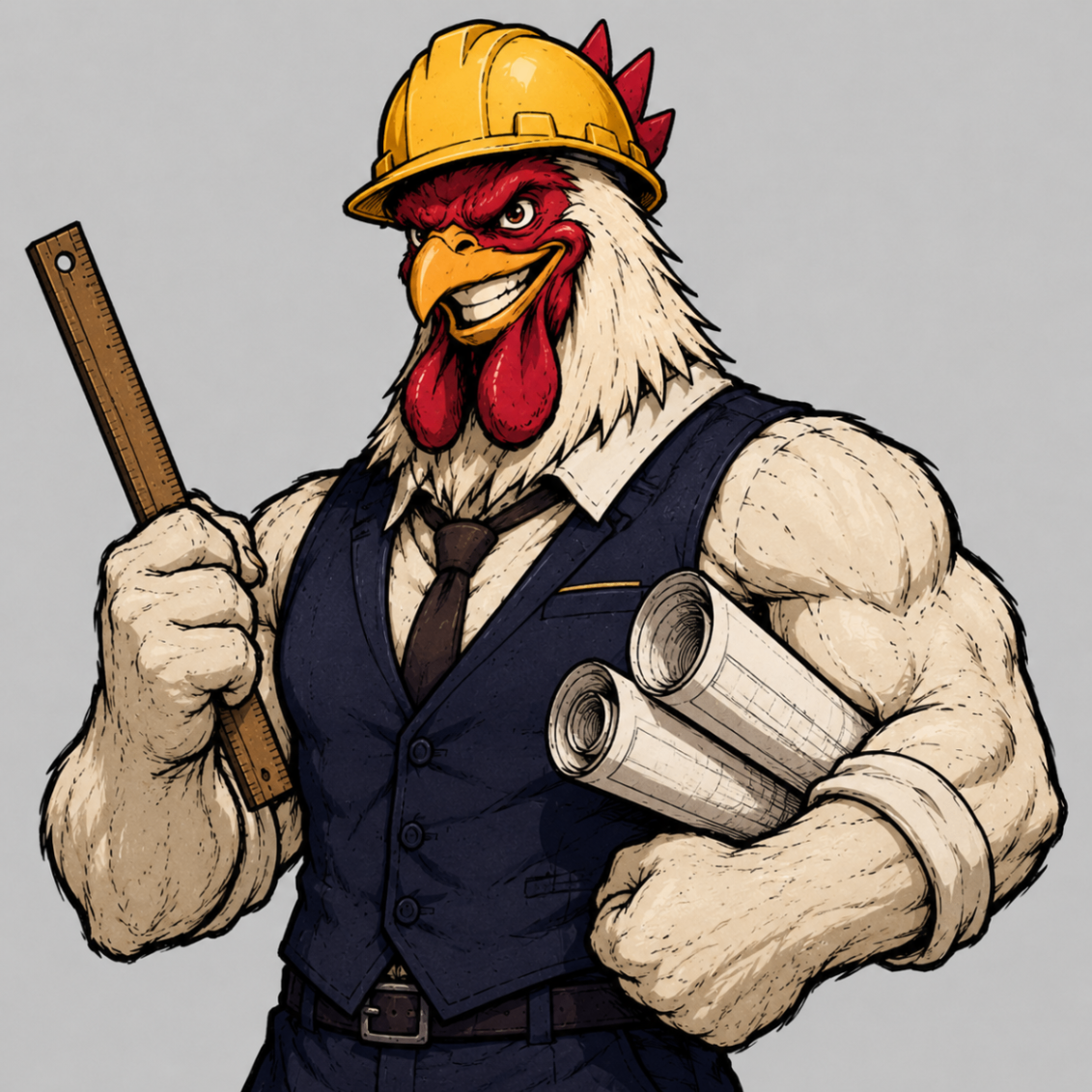 TALVX13 rooster archetype artwork