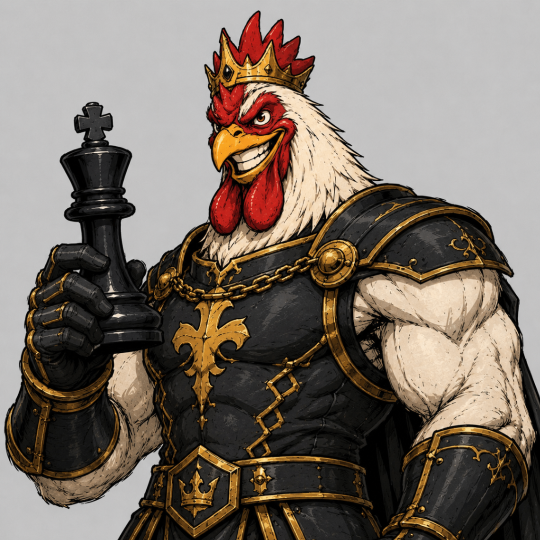 TALVX13 rooster archetype artwork