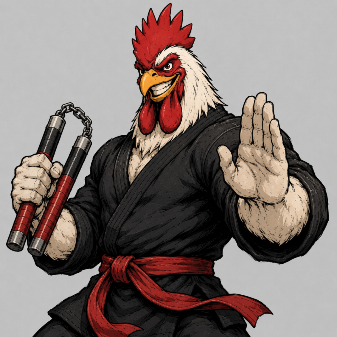 TALVX13 rooster archetype artwork