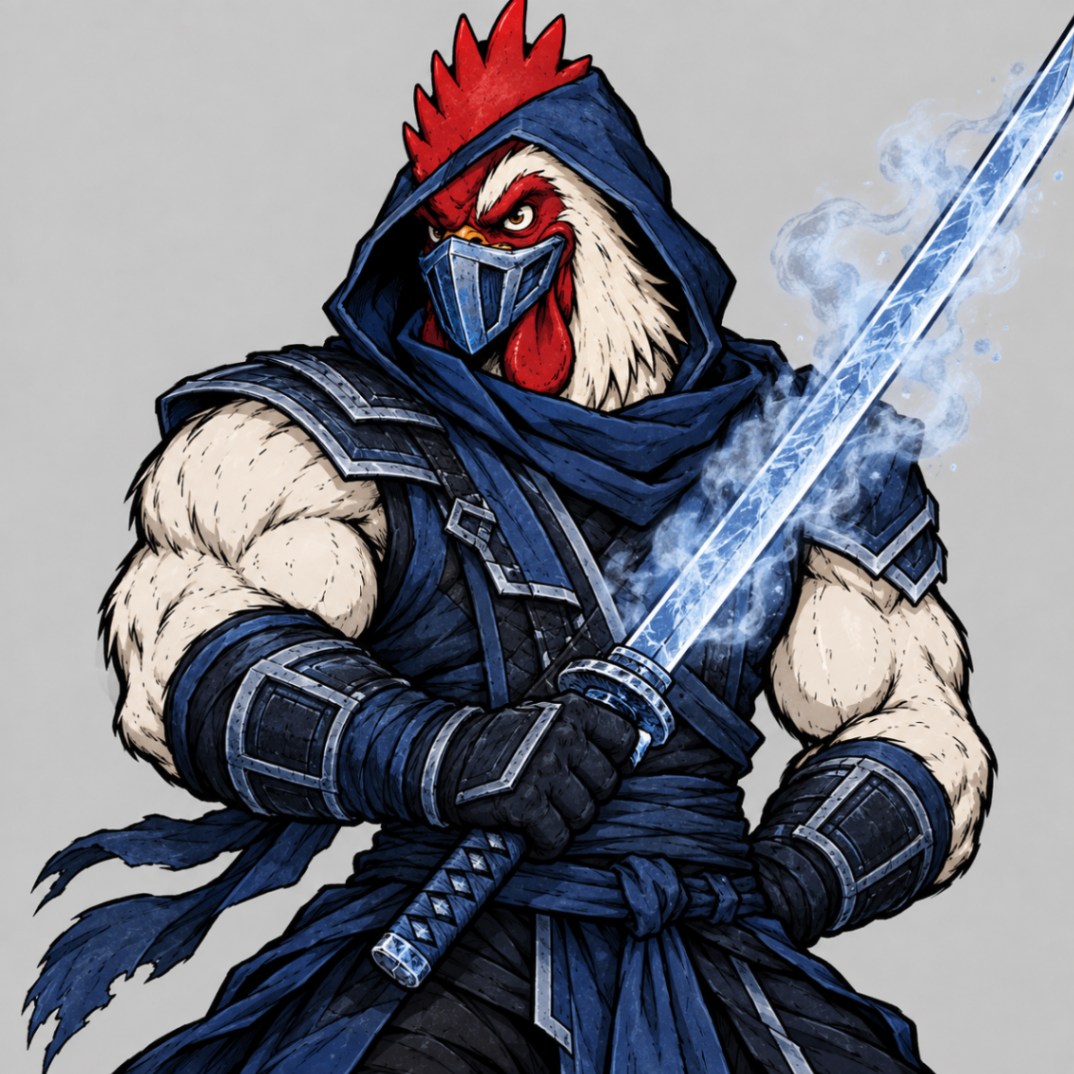 TALVX13 rooster archetype artwork