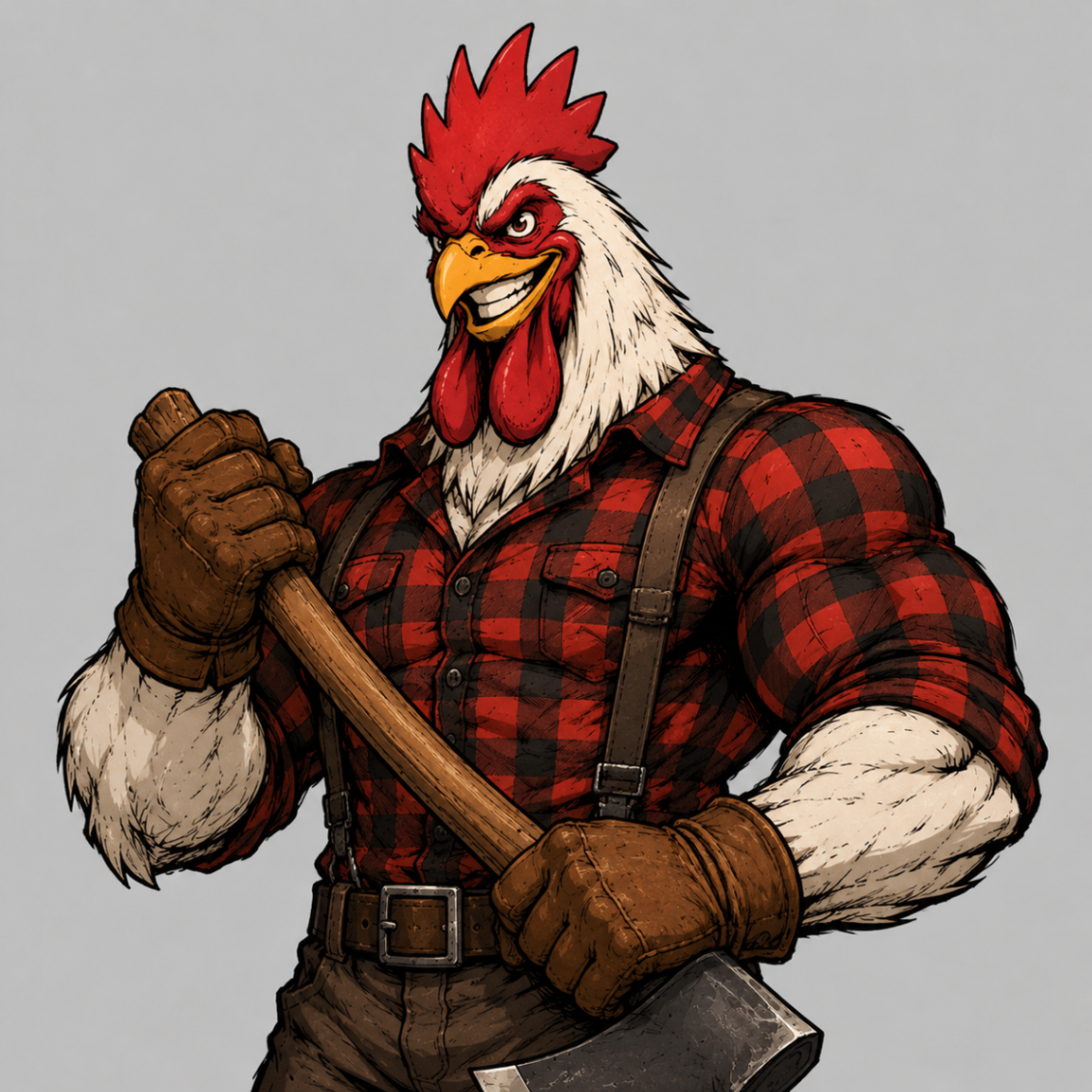 TALVX13 rooster archetype artwork