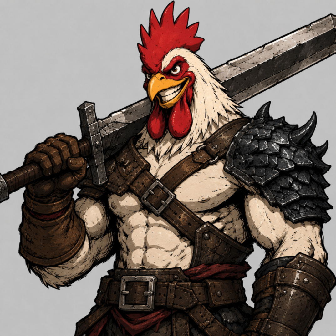 TALVX13 rooster archetype artwork