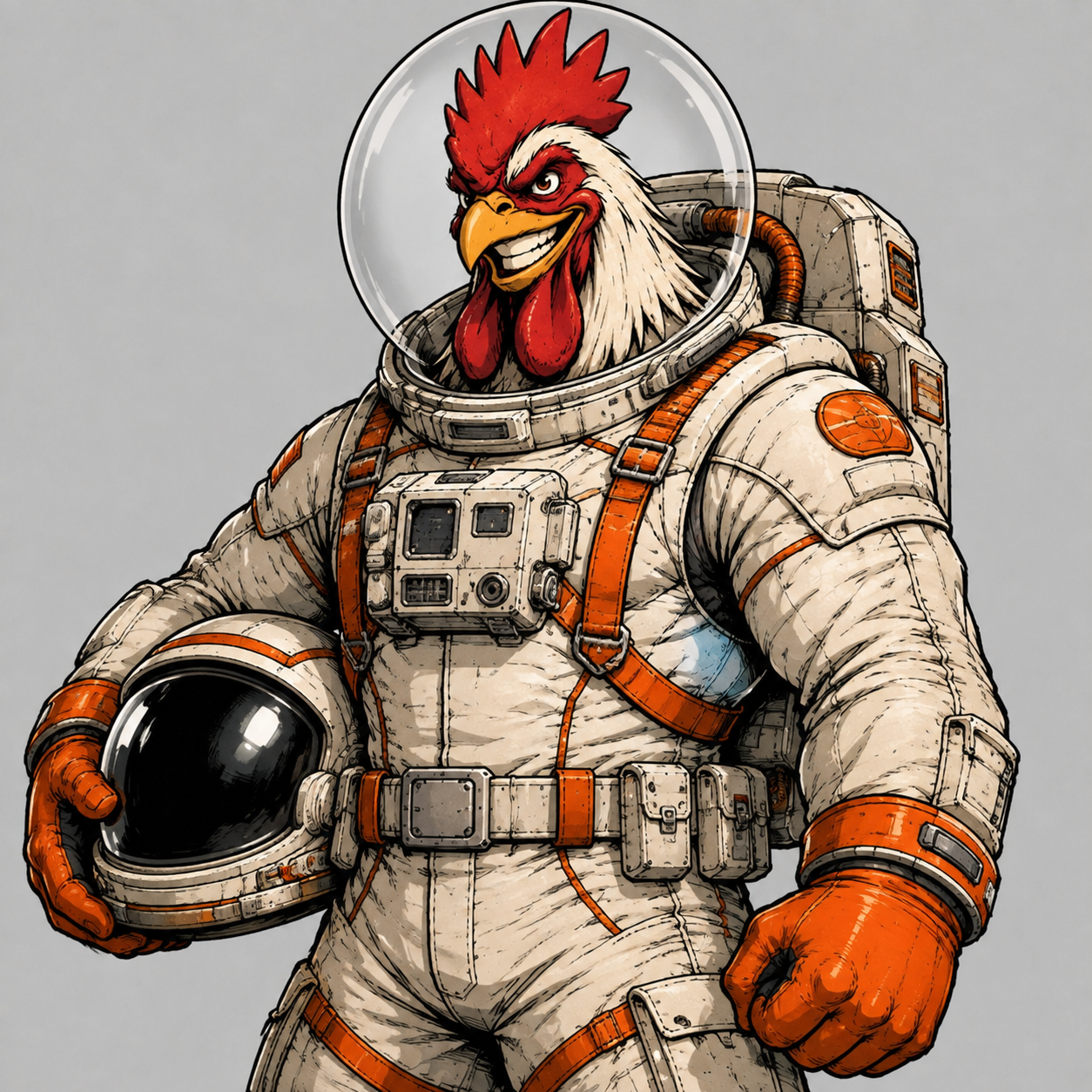 TALVX13 rooster archetype artwork